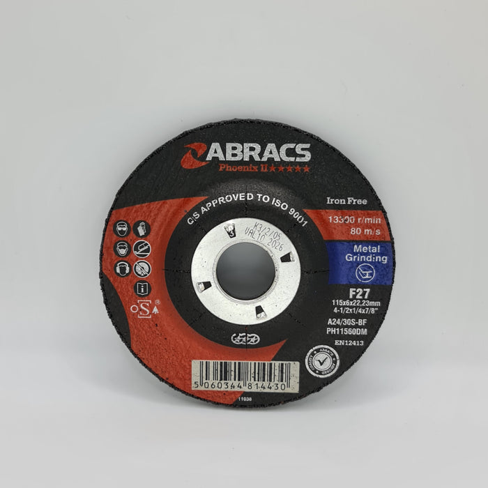 ABRACS PHOENIX II 4.5'' GRIND DISC