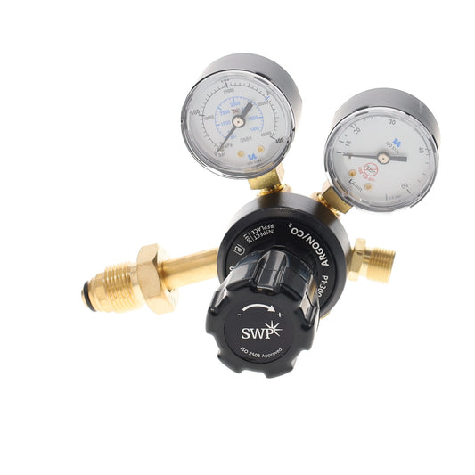 Single Stage 2g Argon/CO2 30lpm Side Entry MIG Welding Regulator