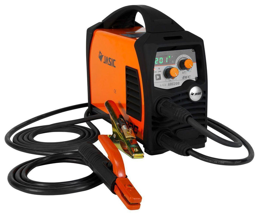 Jasic Arc 200 PFC MMA Inverter c/w Welding Leads